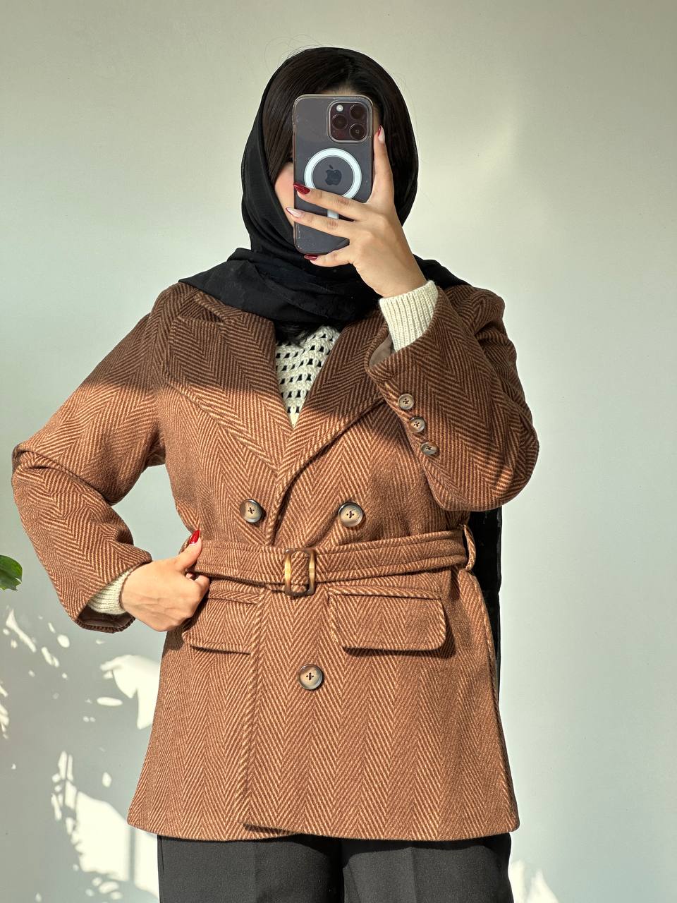 کت فوتر جناغی زنانه